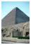 Giza<br>Cheops pyramiden.