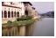Ponte Vecchio<br>Kajen som vi kom från.