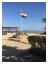 Flaggstång med Egyptens flagga