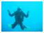 Under vattnet<br>Cool dykare.