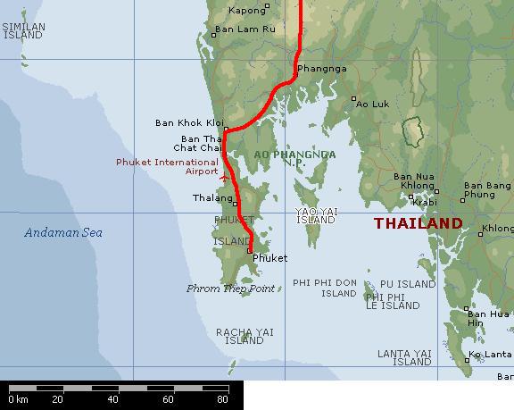 Karta Phuket.